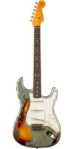 Fender Custom Shop 2025 Time Machine 1965 Stratocaster Super Heavy Relic Super Faded Aged Firemist Silver over 3-Color Sunburst