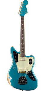 Fender Custom Shop 2025 Time Machine 1965 Jaguar Heavy Relic Faded Ocean Turquoise