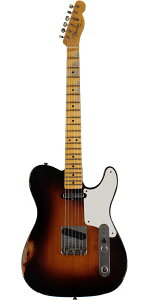 Fender Custom Shop 2019 Limited Roasted Pine Double Esquire Relic Wide Fade 2-Color Sunburst