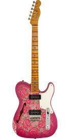 Fender Custom Shop 2022 Limited Edition Dual P90 Telecaster Relic Aged Pink Paisley
