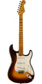 Fender Custom Shop 2022 Limited Edition Fat 50s Stratocaster Relic Wide-Fade Chocolate 2-Color Sunburst