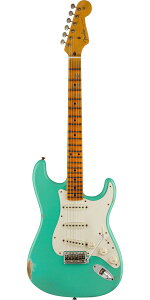 Fender Custom Shop 2022 Limited Edition Fat 50s Stratocaster Relic Super Faded Aged Seafoam Green
