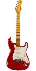 Fender Custom Shop 2022 Time Machine Series 1958 Stratocaster Relic Faded Aged Candy Apple Red