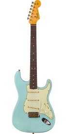Fender Custom Shop 2022 Time Machine Series 1964 Stratocaster Journeyman Relic Faded Aged Daphne Blue