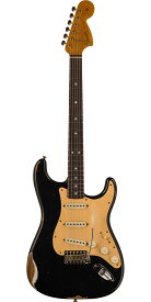 Fender Custom Shop 2023 Limited Edition Roasted "Big Head" Stratocaster Relic Aged Black