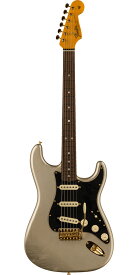Fender Custom Shop 2023 Limited Edition 1965 Dual-Mag Stratocaster Journeyman Relic with Closet Classic Hardware Aged Inca Silver