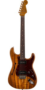 Fender Custom Shop Artisan Koa Dual P90 Stratocaster Aged Natural