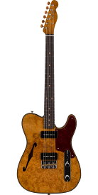 Fender Custom Shop Artisan Maple Burl Dual P90 Telecaster Aged Natural