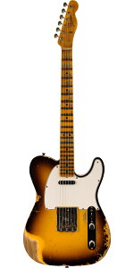 Fender Custom Shop 2023 Time Machine Series 1965 Telecaster Custom Heavy Relic Faded 3-Color Sunburst
