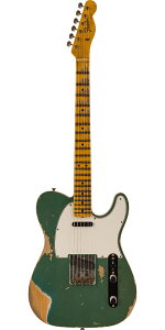 Fender Custom Shop 2023 Time Machine Series 1965 Telecaster Custom Heavy Relic Aged Sherwood Green Metallic
