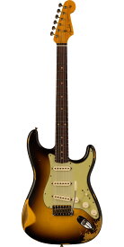 Fender Custom Shop 2023 Time Machine Series 1960 Stratocaster Heavy Relic Faded Aged 3-Color Sunburst