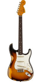 Fender Custom Shop 2021 Time Machine Series 1967 Stratocaster Heavy Relic Faded Aged 3-Color Sunburst