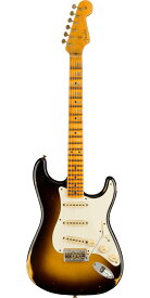 Fender Custom Shop 2021 Time Machine Series 1957 Stratocaster Relic Wide-Fade 2-Color Sunburst