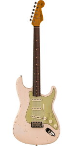 Fender Custom Shop 2023 Time Machine Series Late 1962 Stratocaster Relic with Closet Classic Hardware Super Faded Aged Shell Pink