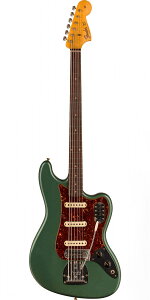 Fender Custom Shop 2022 Time Machine Bass VI Journeyman Relic Aged Sherwood Green Metallic