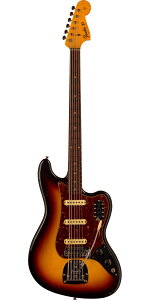Fender Custom Shop 2023 Time Machine Bass VI Journeyman Relic 3-Color Sunburst