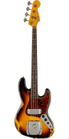 Fender Custom Shop 2021 Time Machine Series 1961 Jazz Bass Heavy Relic 3-Color Sunburst