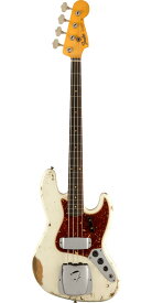 Fender Custom Shop 2021 Time Machine Series 1961 Jazz Bass Heavy Relic Aged Olympic White