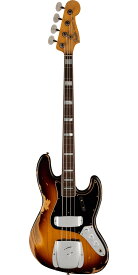 Fender Custom Shop 2022 Limited Edition Custom Jazz Bass Heavy Relic Faded Aged 3-Color Sunburst