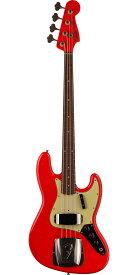 Fender Custom Shop 2023 Time Machine 1963 Jazz Bass Journeyman Relic Aged Fiesta Red
