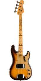 Fender Custom Shop 2024 Time Machine 1958 Precision Bass Relic Super Faded Aged Chocolate 3-Color Sunburst