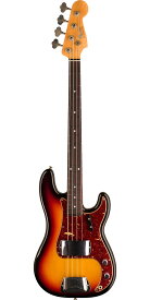 Fender Custom Shop 2024 Time Machine 1966 Precision Bass Journeyman Relic 3-Color Sunburst