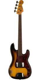 Fender Custom Shop 2022 Fall Event LTD（Limited Edition）1963 Precision Bass Heavy Relic Faded Aged 3-Tone Sunburst