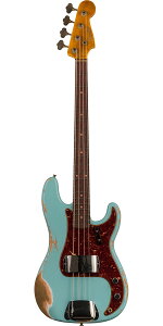 Fender Custom Shop 2022 Fall Event LTDiLimited Editionj1963 Precision Bass Heavy Relic Aged Daphne Blue