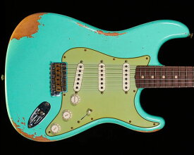 Fender Custom Shop 1961 Stratocaster Heavy Relic Surf Green