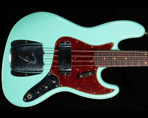 Fender Custom Shop 1964 Jazz Bass Journeyman Relic Surf Green