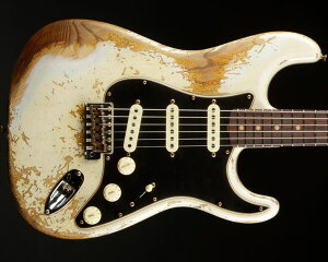 Fender Custom Shop 2021 Spring Event LTD�iLimited Edition�jPoblano Stratocaster Super Heavy Relic Aged Olympic White