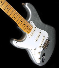 Fender Custom Shop 2022 Time Machine Series 1958 Stratocaster Left-Handed Journeyman Relic Inca Silver