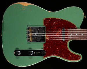 Fender Custom Shop 2022 Fall Event LTD(Limited Edition)1964 Telecaster Relic Aged Relic Sage Green Metallic