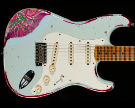 Fender Custom Shop 2022 Fall Event LTD（Limited Edition）Mischief Maker Heavy Relic Super Faded Aged Sonic Blue Over Pink Paisley