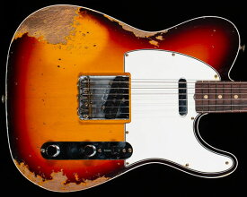 Fender Custom Shop 1960 Telecaster Custom Heavy Relic 3-Tone Sunburst