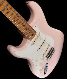Fender Custom Shop 2021 Winter Event LTD（Limited Edition）1957 Stratocaster Left-Handed Journeyman Relic Super Faded Aged Shell Pink