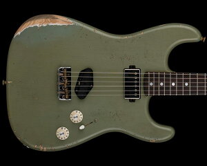 Fender Custom Shop 1966 Stratocaster SH Heavy Relic Super Faded Aged Antique Olive Drab