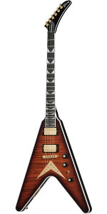 Gibson Custom Shop Dave Mustaine Flying V EXP Limited Edition Red Amber Burst