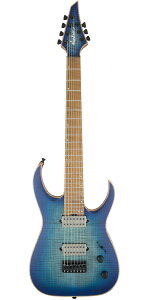 JacksoniWN\jUSA Signature Misha Mansoor Juggernaut HT7FM Satin Laguna Burst
