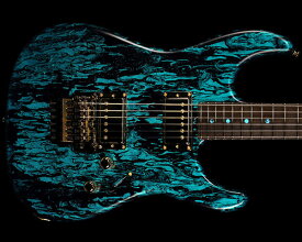 James Tyler（ジェームス・タイラー）Studio Elite HD-P Matching Headstock Black Shmear with Turquoise Tint