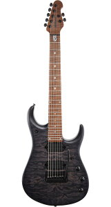 MUSICMANi~[WbN}jJohn Petrucci Collection JP15 7st Trans Black Burst Quilt