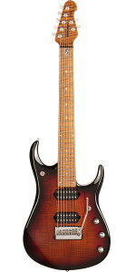 MUSICMANi~[WbN}jJohn Petrucci Collection JP15 7st Tiger Eye Flame Top