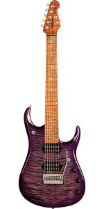 MUSICMANi~[WbN}jJohn Petrucci Collection JP15 7st Purple Nebula Flame Top