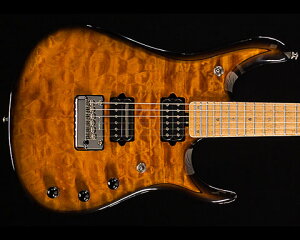 MUSICMANi~[WbN}j2015 Limited Edition John Petrucci BFR 6st Quilt Top Vintage Tobacco Burst