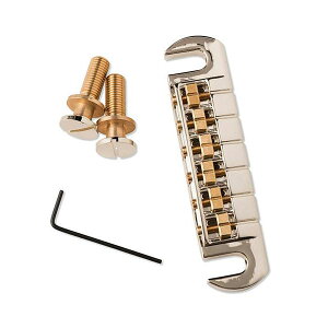 PRS�iPaul Reed Smith�jAdjustable Stoptail Bridge with Studs Nickel ACC-4005