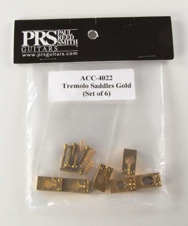 楽天市場】PRS（Paul Reed Smith）Tremolo Bridge Saddles Gold ACC  
