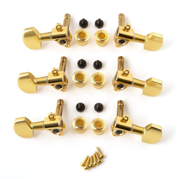 PRS Paul Reed 往復送料無料 Smith Phase III Locking of 6 Tuners 海外 ACC-4363S-G Set Gold