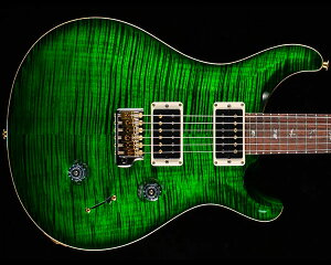 PRSiPaul Reed SmithjCustom 24 Wood Library 10 Top Roasted Maple Neck Jade Green Burst 2024