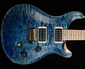 PRSiPaul Reed SmithjCustom 24 Wood Library 10 Top Quilt Terrified Maple Neck Faded Blue Jean 2024