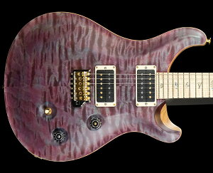 PRSiPaul Reed SmithjCustom 24 Wood Library 10 Top Quilt Terrified Maple Neck Violet 2024